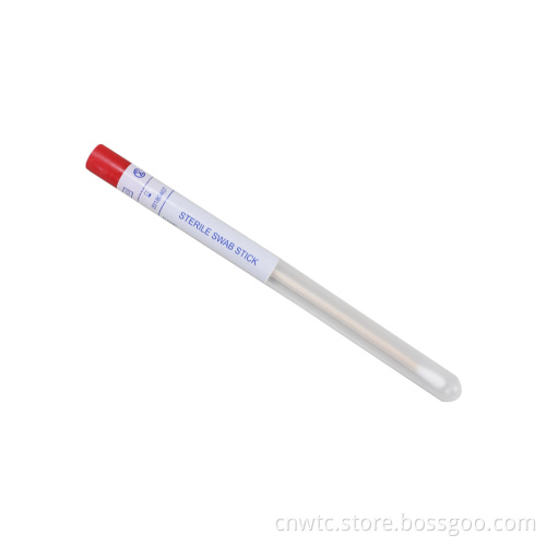 Medical Instrument: Sterile Wooden Stick Cotton Female Vaginal Swab
